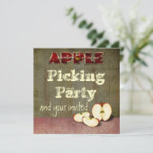 アップルピッキングの招待 招待状 (スタンド正面)