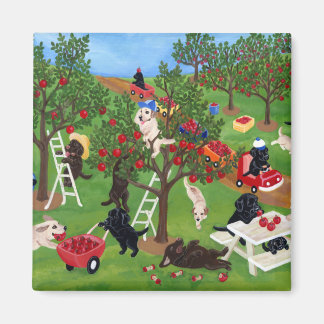 アップルファームラブラドール マグネット