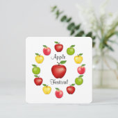 アップルフェスティバル招待状 招待状 (スタンド正面)