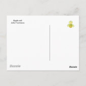 アップルフクロウ ポストカード (裏面)