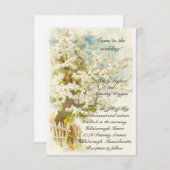 アップルフラムス結婚式招待状 招待状 (正面/裏面)