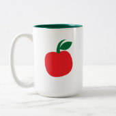 アップルフルーツアップル ツートーンマグカップ (左)