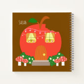 アップルフルーツフロッグハウス ノートブック (裏面)