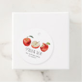 アップルフルーツブライダルシャワーメッセージカード フェイバータグ (インサイチュ)