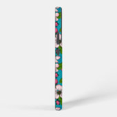 アップルブロッサムオンターコイズ SAMSUNG GALAXYケース (右側面)