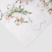 アップルブロッサムフラワーデカップポストマークパリ 薄葉紙 (詳細)