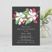 アップルブロッサムブランチ | ブライダルシャワー 招待状 (スタンド正面)