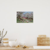 アップルブロッサム ポスター (キッチン)