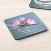 アップルブロッサム#P0358コルクコースター コースター (左側)