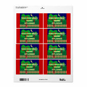 アップルホームカニングアップルソースバターワインラベル ラベル (フルシート)