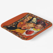 アップルボビングの危険 ペーパープレート (傾斜あり)