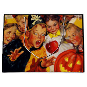 アップルボビングの危険 ラージペーパーバッグ (正面)