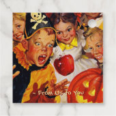 アップルボビングの危険 | 甘歯 | ハロウィン フェイバータグ (裏面)