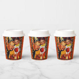 アップルボビングの危険 紙コップ