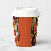 アップルボビングの危険 紙コップ (右)