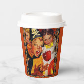 アップルボビングの危険 紙コップ (正面)