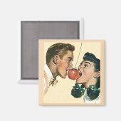 アップルボビング古いファッションドヴィンテージ磁石 マグネット (正面/裏面)