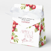 アップルモダンブライダルシャワーの後にアップリー フェイバーボックス (正面サイド)