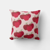 アップルモダンプリント装飾装飾用クッション クッション (正面)