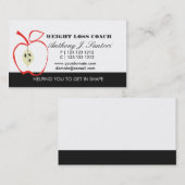 アップルラインスケッチ果重損失コーチ 名刺 (正面/裏面)