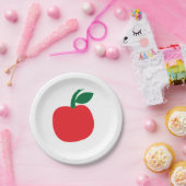アップルレッドアップルフルーツパーティー ペーパープレート (パーティー)