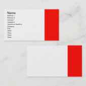 アップルレッドキャンデ縁どィー 名刺 (正面/裏面)