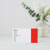 アップルレッドキャンデ縁どィー 名刺 (スタンド正面)