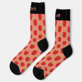 アップルレッドパターンソックス ソックス (左)