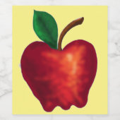 アップルワイン ワインラベル (シングルラベル)