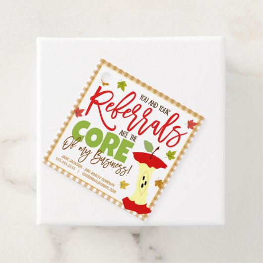 アップル不動産仲介業者ポップ・アートのバイラベル フェイバータグ (インサイチュ)