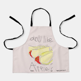 アップル好き？ エプロン
