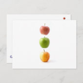 アップル時間 ポストカード (正面/裏面)