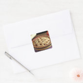 アップル焼いた付き冷却ラックにアップルパイ スクエアシール (封筒)