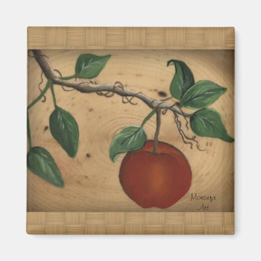 アップル磁石 マグネット (正面)