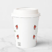 アップル紙カップ 紙コップ (左)