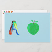 アップル紙 (正面/裏面)