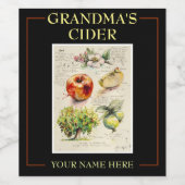 アップル絵を描ワインLのEVEイラストレーション ワインラベル (シングルラベル)