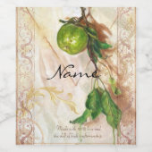 アップル美術バロックヴィンテージ ワインラベル (シングルラベル)