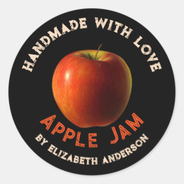 アップル製品クラシックラウンドステッカー ラウンドシール