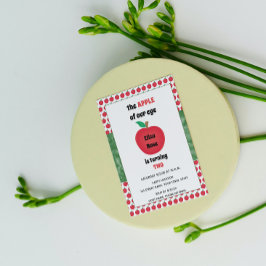 アップル誕生日招待状 招待状