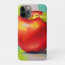 アップル鮮やかの静物詩