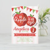 アップル·オブ·ウ·アイ·バースデー·パーティーの招待 招待状 (スタンド正面)