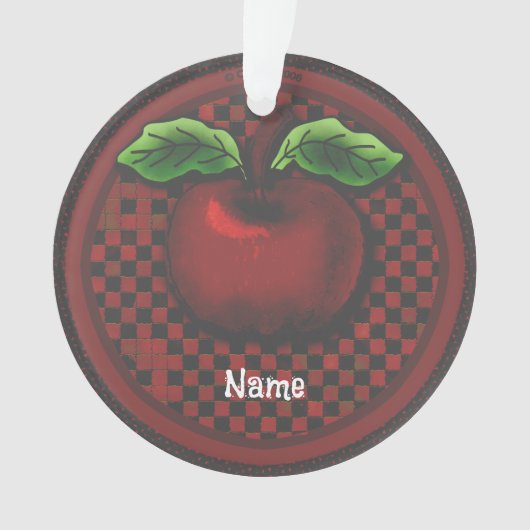 アップル オーナメント (正面)