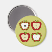 アップル・カルテット マグネット (正面/裏面)