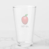 アップル ガラスタンブラー (裏面)