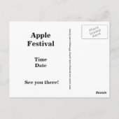 アップル グラニー・スミス ポストカード (裏面)