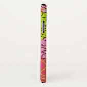 アップル/サムスンオーラ!モノグラムはっきりしたフローラ Case-Mate iPhoneケース (裏面/右)