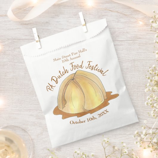 アップル ダンプリング アーミッシュ ペンシルベニア PA ダッチ フード フェイバーバッグ (クリップ留めされた状態)