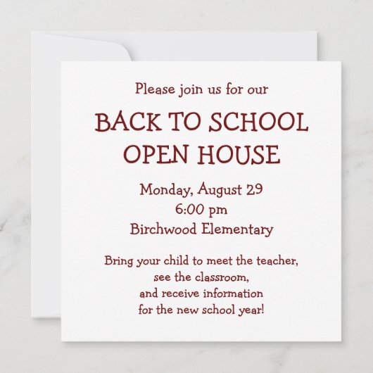 アップル 招待状 (裏面)