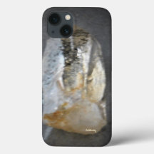 アップル iPhone13 ケース ゴールド クォーツ クリスタル デザイン